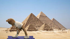 Pyramid pose